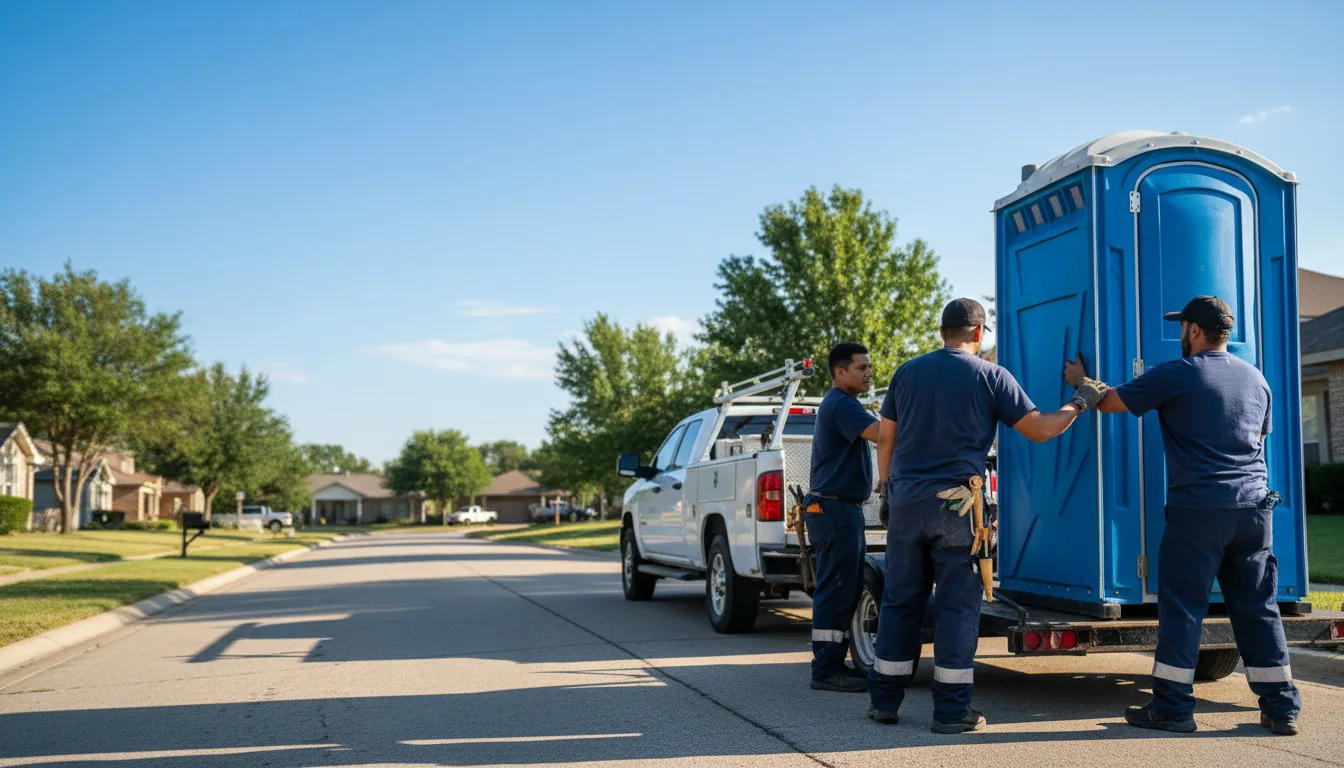 Portable Toilet Rental in Prosper, TX near me